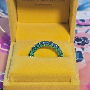 Kurt Geiger London Crystal Band Ring NIB